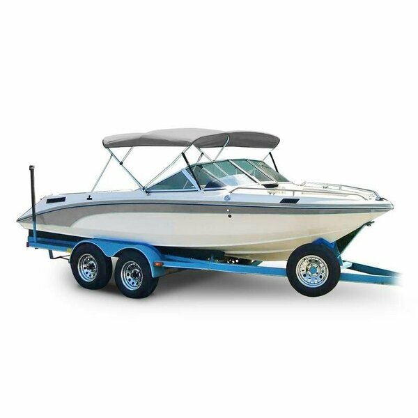 Eevelle Summerset Premium Bimini Top Kit w/ Hardware and Frame - Height 36in SS-363B96-SLR